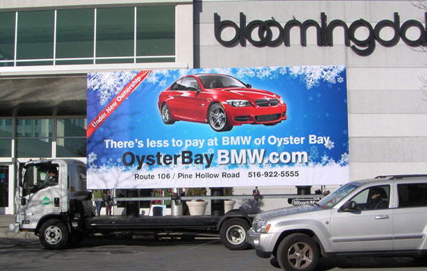 Billboards2Go.com mobile billboard image - Client BMW